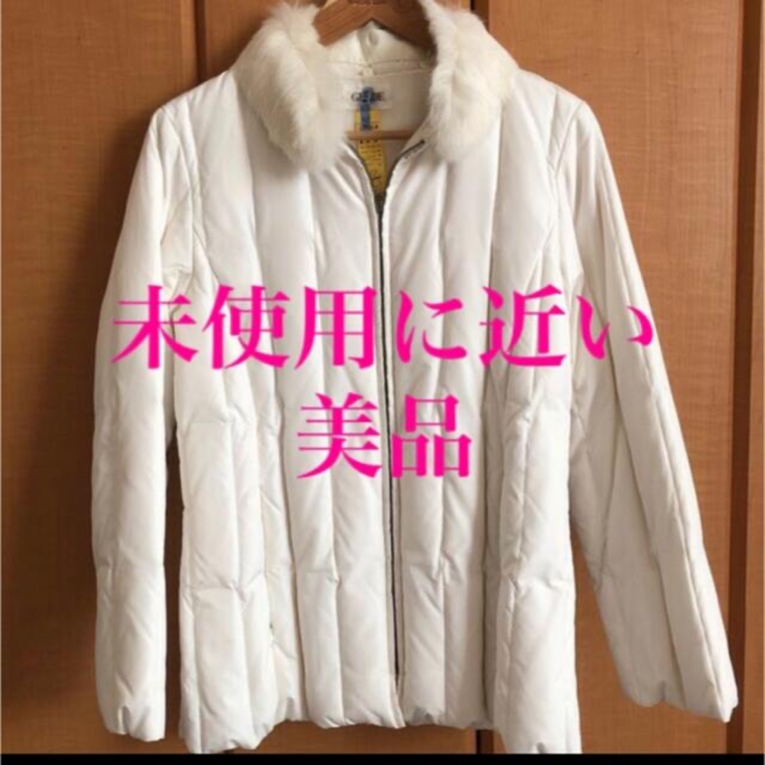 ⛄️真っ白　綺麗なダウン????縦のラインでスタイル良