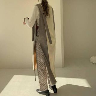 トゥデイフル(TODAYFUL)のAmiur two-tone suede long vest(ベスト/ジレ)