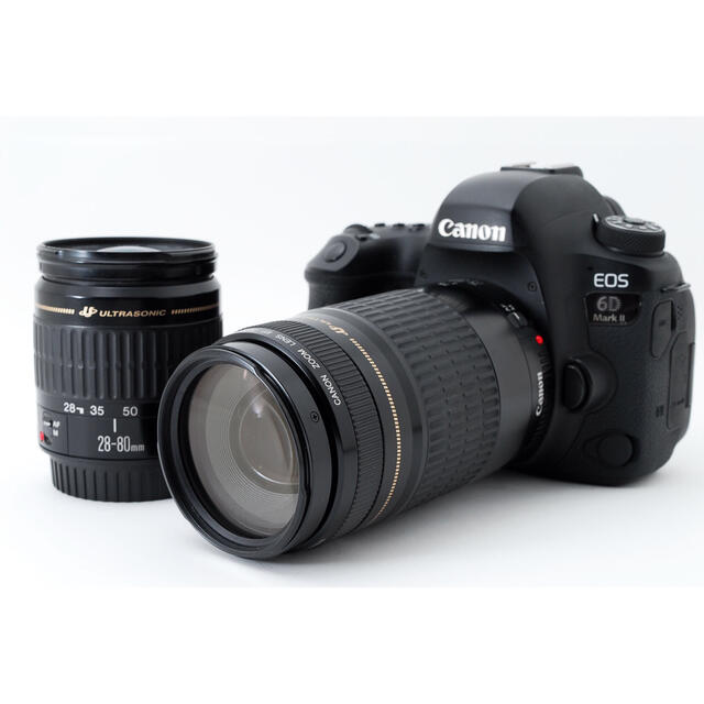 返品送料無料】 Canon - IIレンズセット Mark 6D EOS ☆保証付き