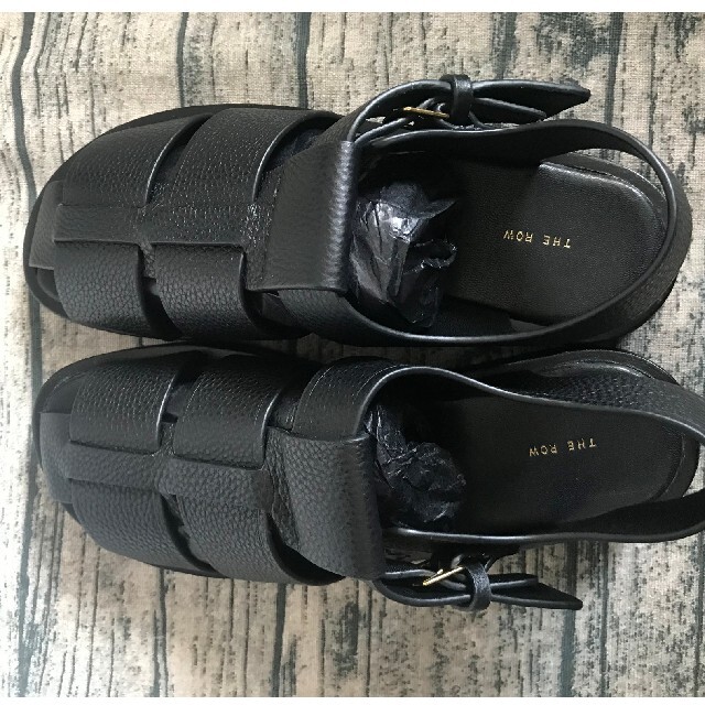 THE ROW ザロウ Fisherman Sandal レザーサンダル 37