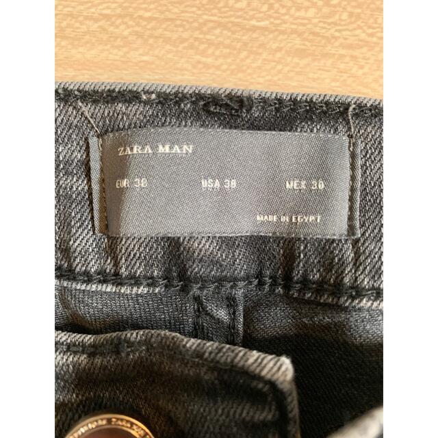 ZARA(ザラ)のZARA ダメージデニム ストレッチ スキニー メンズのパンツ(デニム/ジーンズ)の商品写真