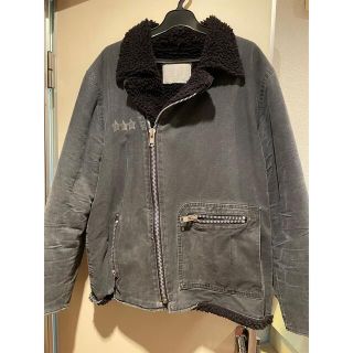 グッドイナフ(GOODENOUGH)のFAM ライダース ボア jaket M 藤原ヒロシ(ライダースジャケット)