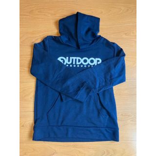 アウトドア(OUTDOOR)のOUTDOORブルー系パーカー150(Tシャツ/カットソー)