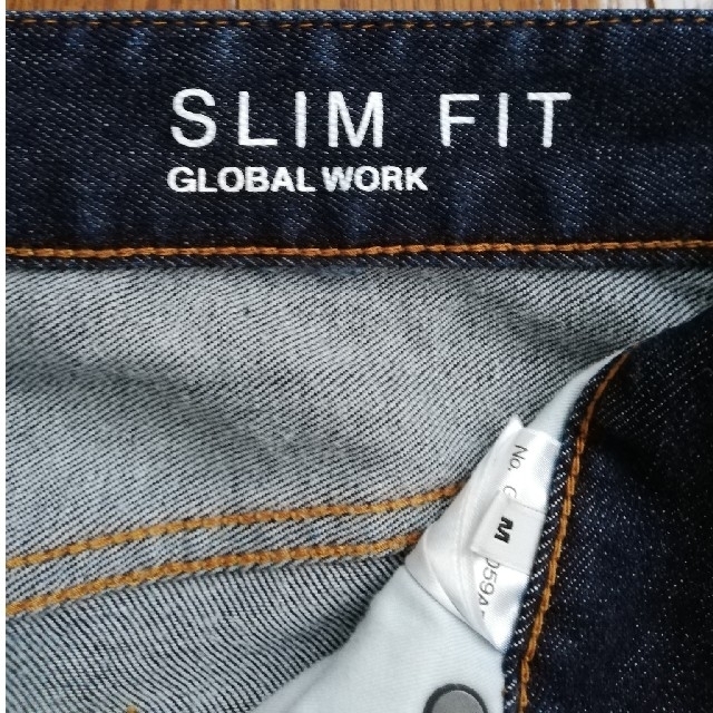 GLOBAL WORK(グローバルワーク)のGLOBAL WORKCONEデニムスリムフィットパンツ メンズのパンツ(デニム/ジーンズ)の商品写真