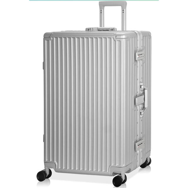 AnyZipスーツケース　シルバー Lサイズ
