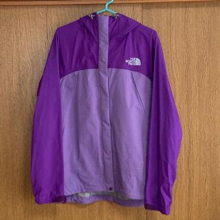 ザノースフェイス(THE NORTH FACE)の【断捨離】NORTH FACE ドットショット　パープル(ナイロンジャケット)