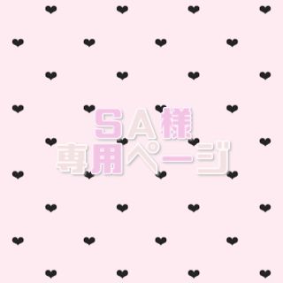♡ SA様 専用ページ ♡(その他)