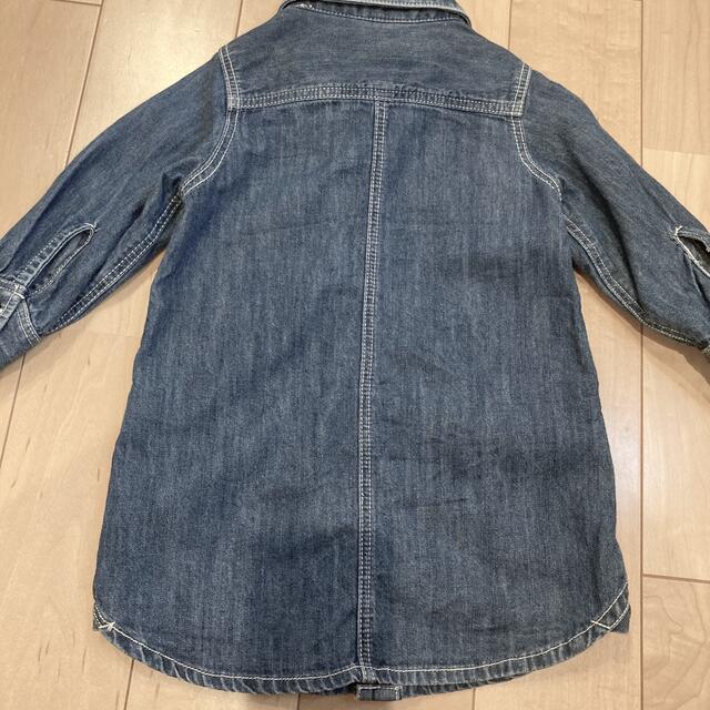 BREEZE(ブリーズ)のデニムワンピース　女の子 キッズ/ベビー/マタニティのキッズ服女の子用(90cm~)(ワンピース)の商品写真