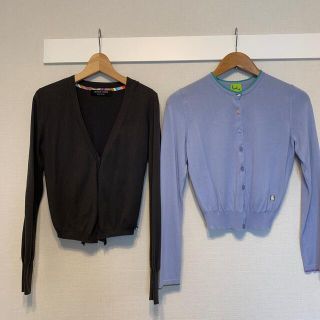 ポールスミス(Paul Smith)の【2点セット売り】ポールスミス　P➕& BLACK LABEL カーディガン(カーディガン)