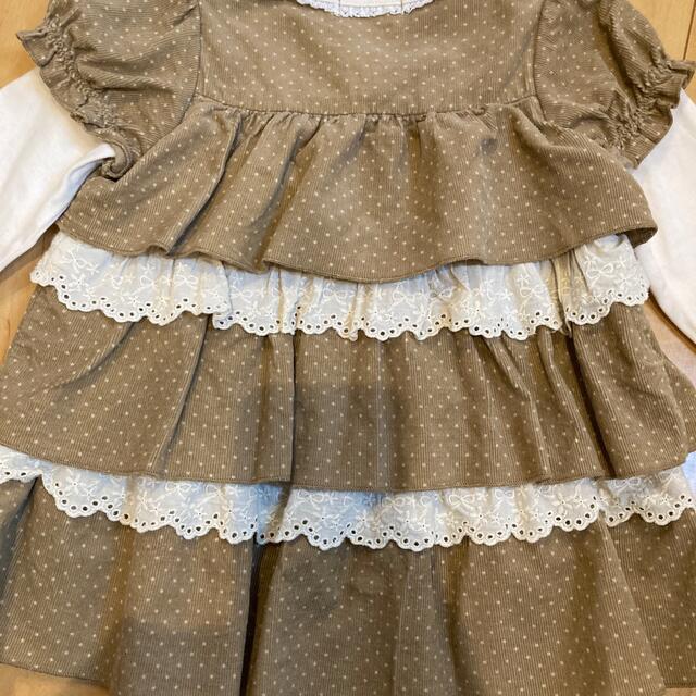 pom ponette(ポンポネット)の ポンポネット　女の子服90 キッズ/ベビー/マタニティのキッズ服女の子用(90cm~)(ワンピース)の商品写真