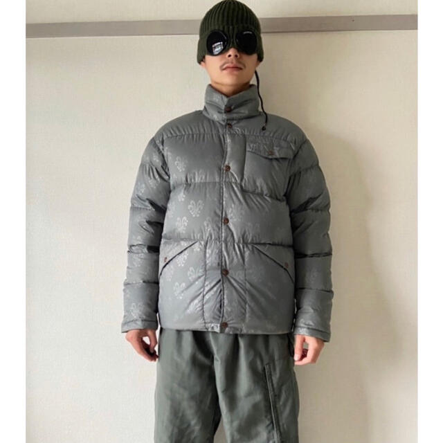 maharishi × penfield モノグラムロゴ  ダウンジャケット