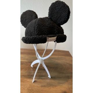 ディズニー(Disney)のmogさん専用★美品★ミッキーボア キャップ(ニット帽/ビーニー)