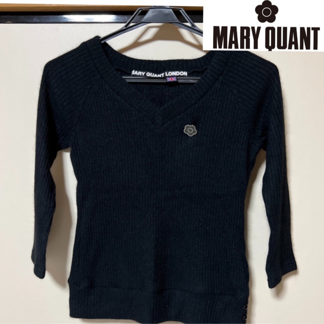 MARY QUANT 黒セーター