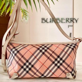 バーバリーブルーレーベル(BURBERRY BLUE LABEL)の超美品 BURBERRY バーバリー 2way レザーショルダーバッグ(ハンドバッグ)