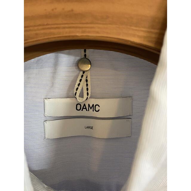 【美品】OAMC 17ss バックプリントシャツ