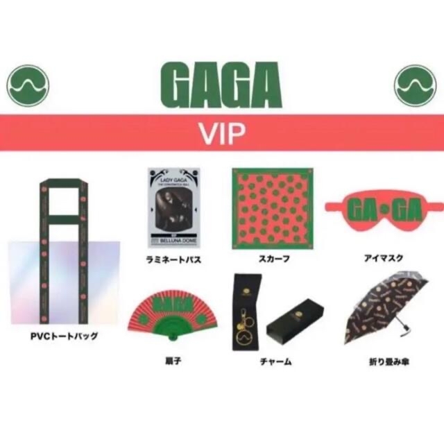 レディーガガLadyGagaチケットグッズセット