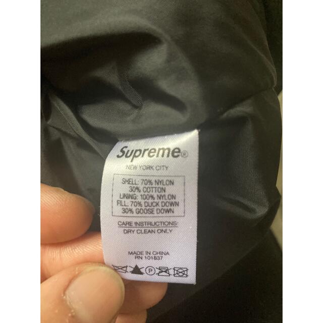 supreme 14AW Iridescent puffy vest XL
