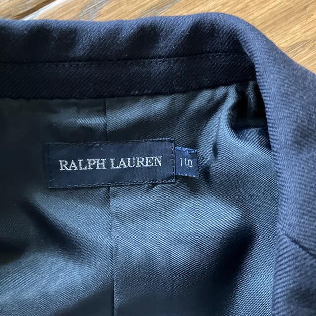 Ralph Lauren(ラルフローレン)のラルフローレン　キッズスーツ　110 シャツと蝶ネクタイもセットです キッズ/ベビー/マタニティのキッズ服男の子用(90cm~)(ドレス/フォーマル)の商品写真