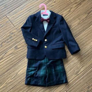 ラルフローレン(Ralph Lauren)のラルフローレン　キッズスーツ　110 シャツと蝶ネクタイもセットです(ドレス/フォーマル)