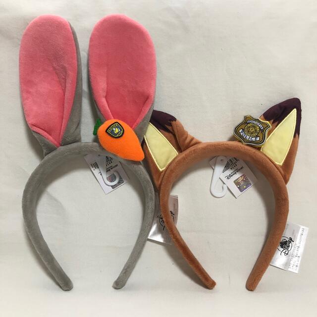 上海ディズニー ズートピア ニックアンドジュディカチューシャ - ヘア 上海ディズニー ズートピア ニックアンドジュディカチューシャ - ヘア