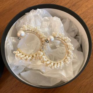 ヤエカ(YAECA)のhariknitting circle earring m(イヤリング)