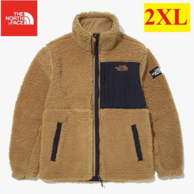 新品2XL■ノースフェイス ボアジャケット フリースジャケット アウターブルゾン