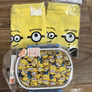 ミニオン(ミニオン)のミニオン　弁当箱　巾着(弁当用品)