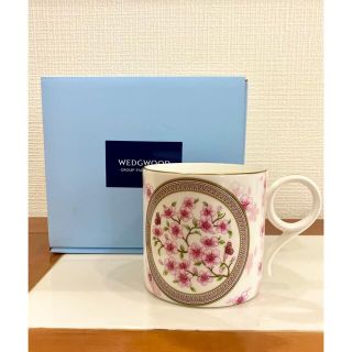 ウェッジウッド(WEDGWOOD)のウェッジウッド　ワンダーラスト 日本限定 東京マグ　桜　ホワイト(グラス/カップ)