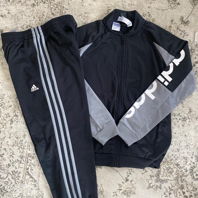 adidas(アディダス)のアディダス ジャージセットアップ 150センチ キッズ/ベビー/マタニティのキッズ服男の子用(90cm~)(その他)の商品写真