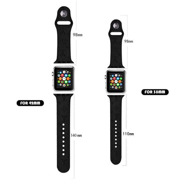 Apple Watch - AppleWatch アップルウォッチ シリコンバンド 38/40/41mm対応の通販 by ´・o・｀さきちゃん's  shop｜アップルウォッチならラクマ