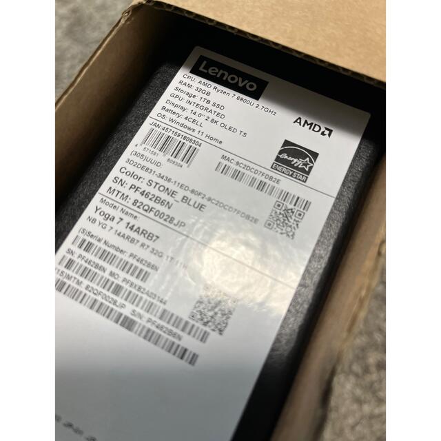 Lenovo(レノボ)の新品　Lenovo Yoga 770 - ストーンブルー　82QF0028JP スマホ/家電/カメラのPC/タブレット(ノートPC)の商品写真