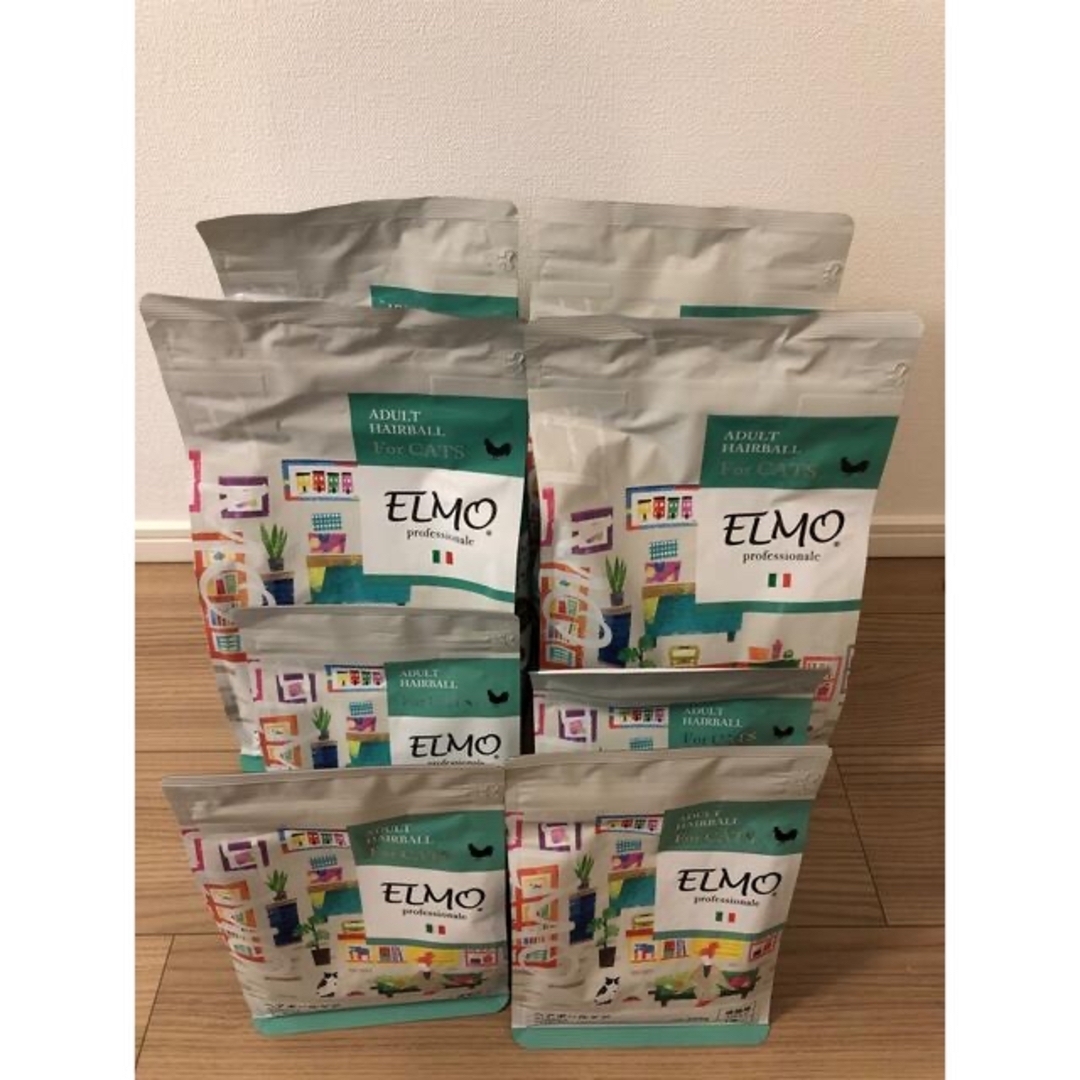 内容量2kg4400g4【成猫用】 ELMO ヘアボール エルモ イタリア製キャットフード