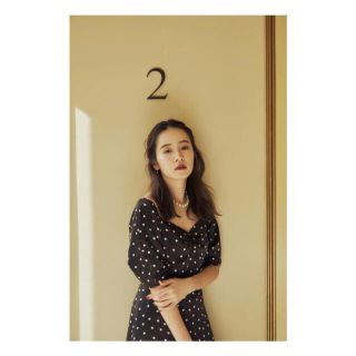 ビームス(BEAMS)の※お値下げ※ BEAMS SALON JOIEVE ジョエブ ドットワンピース(ロングワンピース/マキシワンピース)