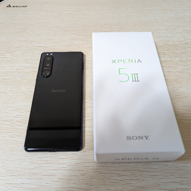 SONY XPERIA III SIMフリースマートフォン ブラック スマートフォン本体