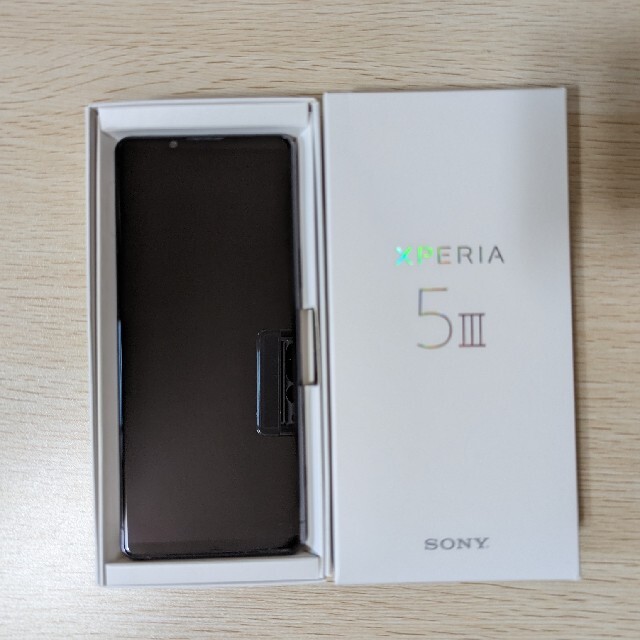 SONY XPERIA 5 III SIMフリースマートフォン ブラック