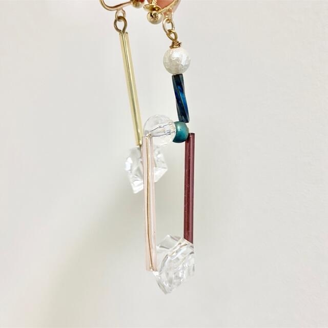 Lochie(ロキエ)のvintage | handmade earring  ハンドメイドのアクセサリー(イヤリング)の商品写真