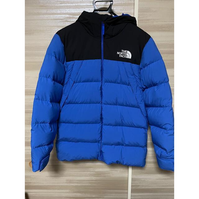 ノースフェイス UX DOWN JACKET ブルー L - ダウンジャケット