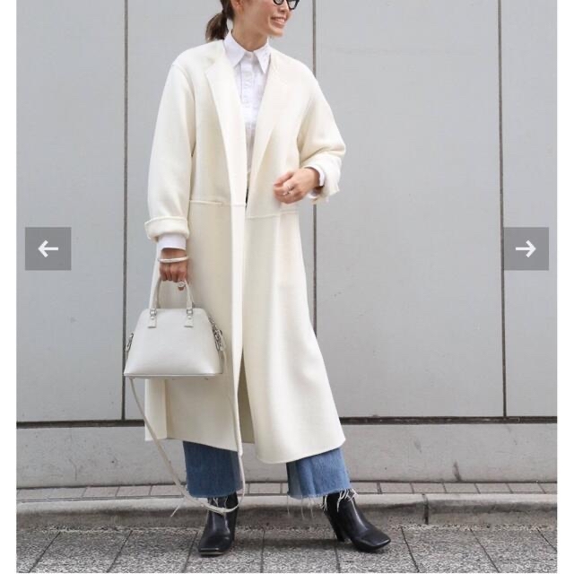 DEUXIEME CLASSE - Deuxieme Classe victorianリバーロングノーカラー
