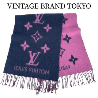 ヴィトン(LOUIS VUITTON) マフラー/ショール(レディース)（パープル