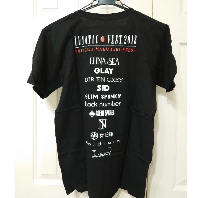 ルナフェス Tシャツ S LUNA SEA LUNATIC FEST.2015 - ミュージシャン