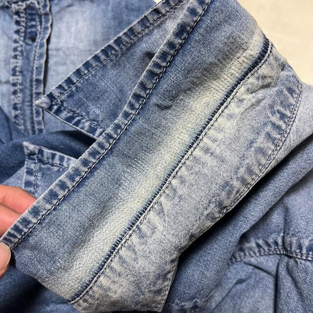 Nudie Jeans(ヌーディジーンズ)のnudie Jeans デニムシャツ ヌーディージーンズ APC DENHAM メンズのトップス(シャツ)の商品写真