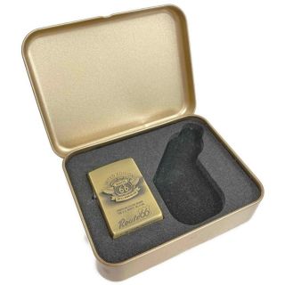 ジッポー(ZIPPO)の☆☆ZIPPO ジッポ ライター Route66 リミテッドエディション 1994年製 真鍮 缶ケース有(タバコグッズ)