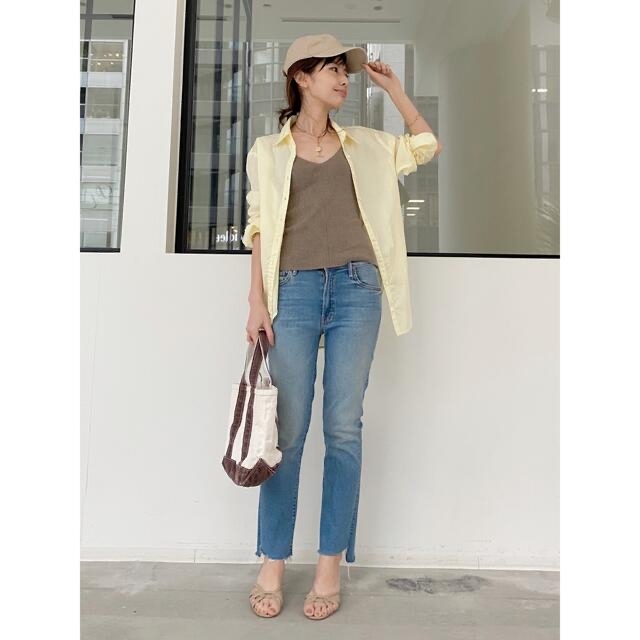 L'Appartement DEUXIEME CLASSE - MOTHER マザー INSIDER CROP STEP ...