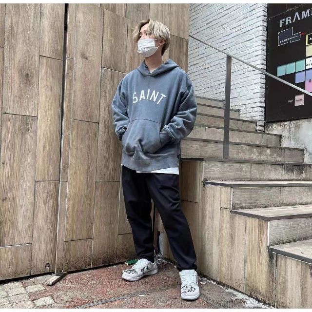 SAINT MICHAEL hoodie Lサイズ セントマイケル パーカー | www.jarussi