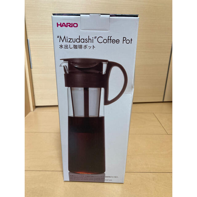 HARIO(ハリオ)のHARIO水出しコーヒーポット  1000ml（新品未使用） インテリア/住まい/日用品のキッチン/食器(容器)の商品写真