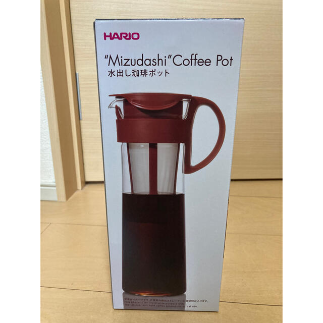 HARIO(ハリオ)のHARIO水出しコーヒーポット  1000ml（新品未使用） インテリア/住まい/日用品のキッチン/食器(容器)の商品写真