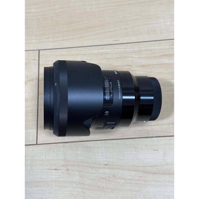 SIGMA(シグマ)のSIGMA 50mm F1.4 DG ソニーEマウント スマホ/家電/カメラのカメラ(レンズ(単焦点))の商品写真
