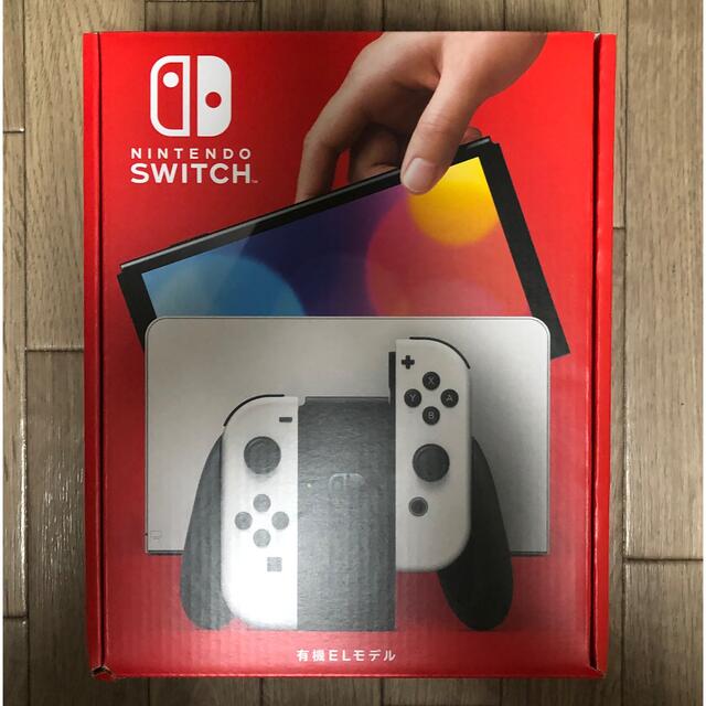 店舗印なし【新品未開封】Nintendo Switch 本体 有機EL ホワイト