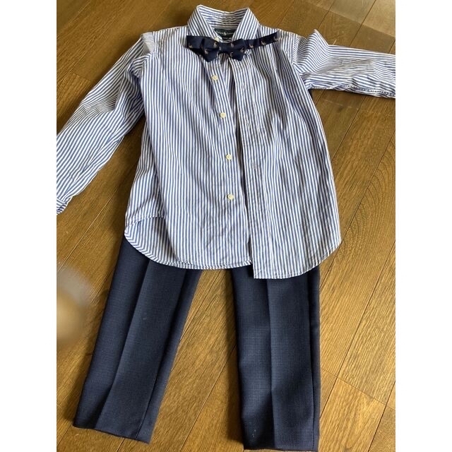 POLO RALPH LAUREN(ポロラルフローレン)のラルフローレン シャツZARAパンツ キッズ/ベビー/マタニティのキッズ服男の子用(90cm~)(Tシャツ/カットソー)の商品写真