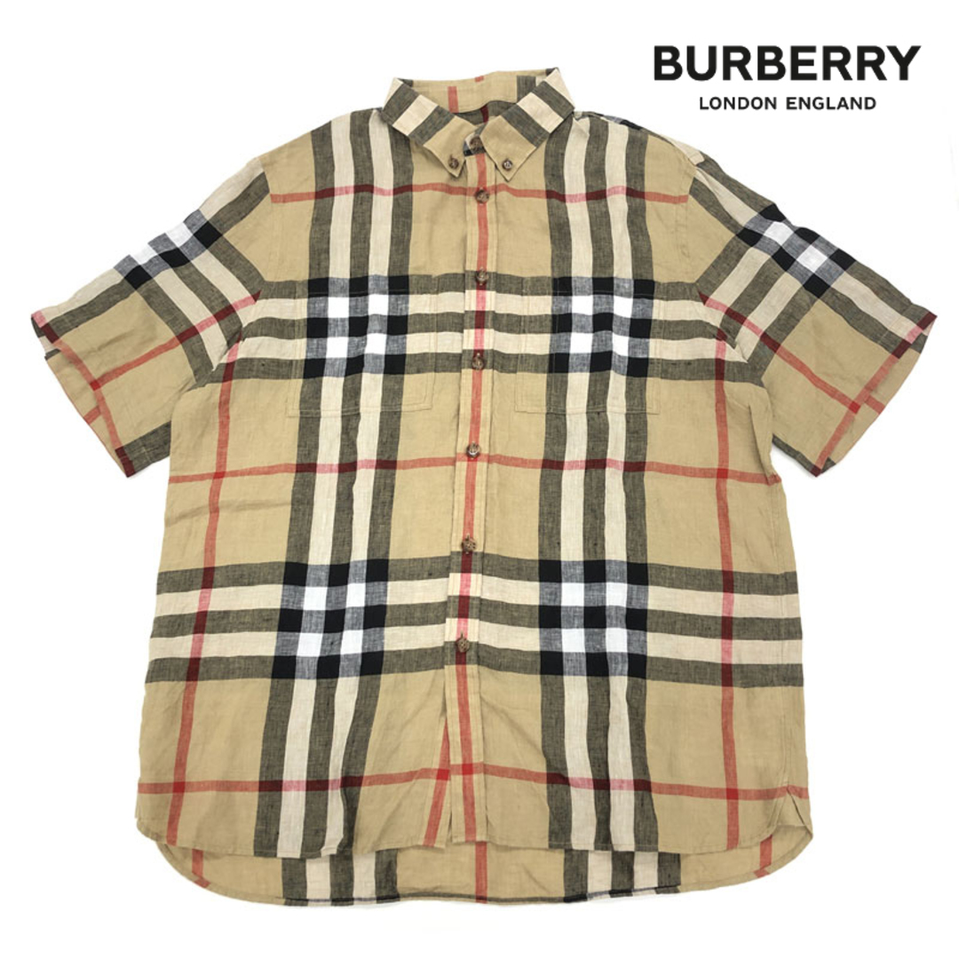 バーバリー BURBERRY ノバチェック 半袖シャツ - トップス